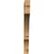 Ekena Millwork Balboa Block Rough Sawn Bracket, Western Red Cedar, 4"W x 42"D x 42"H BKT04X42X42BOA05RWR - alternate 4